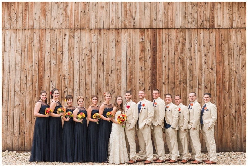Fall barn wedding at Gable Farm by Madeline Jane Photography