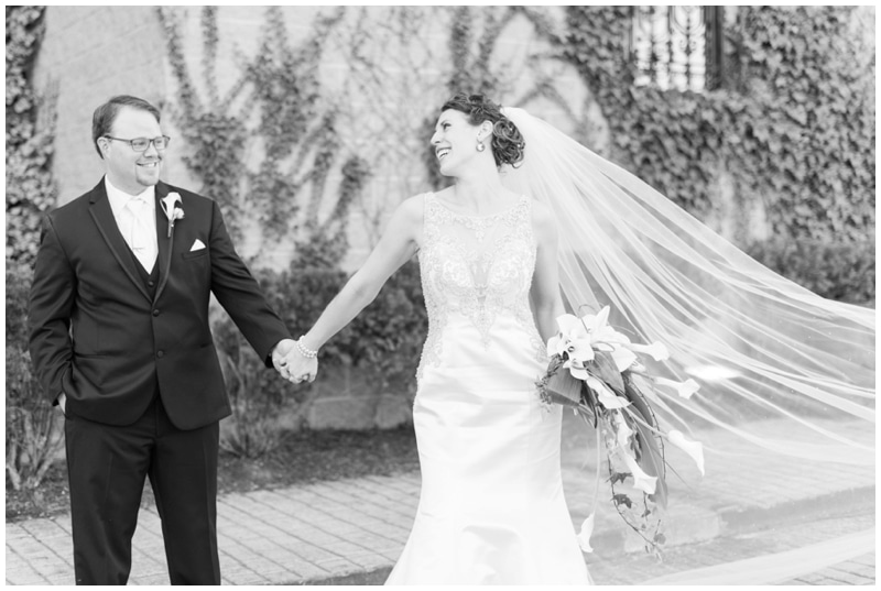 Black tie fall wedding at Shakespeare's Restaurant in Pennsylvania by Madeline Jane Photography