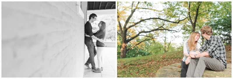 Fall Pittsburgh Engagement Session at Highland Park by Madeline Jane Photography