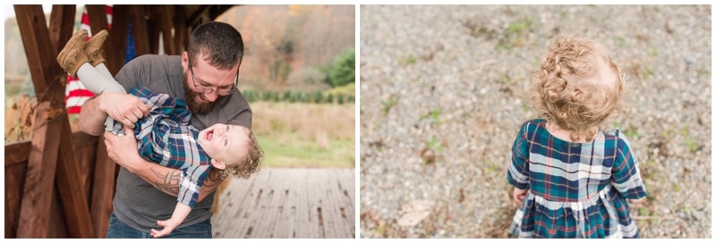 Chritmas tree farm family portrait session in Sayre, PA by Madeline Jane Photography