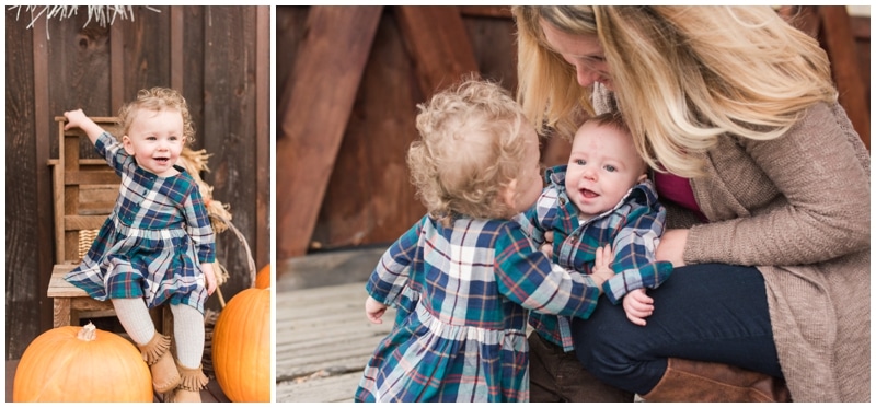Chritmas tree farm family portrait session in Sayre, PA by Madeline Jane Photography