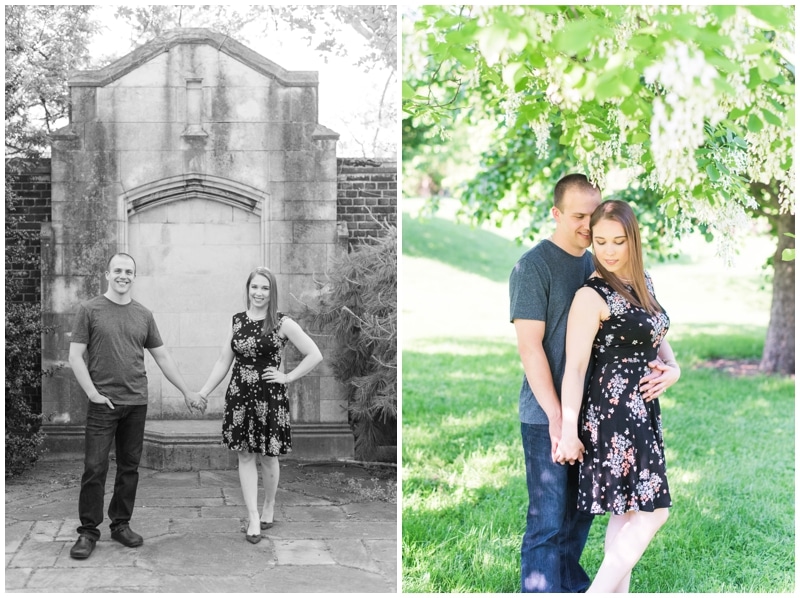 Mellon Park Engagement Session by Madeline Jane Photography