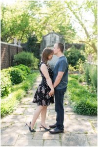 Mellon Park Engagement Session by Madeline Jane Photography