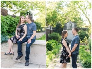 Mellon Park Engagement Session by Madeline Jane Photography