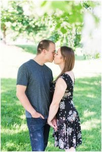 Mellon Park Engagement Session by Madeline Jane Photography