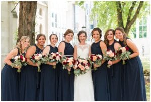 Fall wedding at Saint Paul Cathedral, Pittsburgh, PA by Madeline Jane Photography