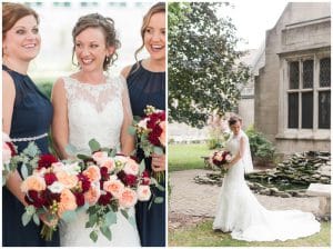 Fall wedding at Saint Paul Cathedral, Pittsburgh, PA by Madeline Jane Photography