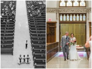 Fall wedding at Saint Paul Cathedral, Pittsburgh, PA by Madeline Jane Photography