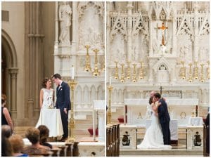 Fall wedding at Saint Paul Cathedral, Pittsburgh, PA by Madeline Jane Photography