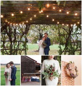 Romantic fall wedding at Armstrong Farms by Madeline Jane Photography