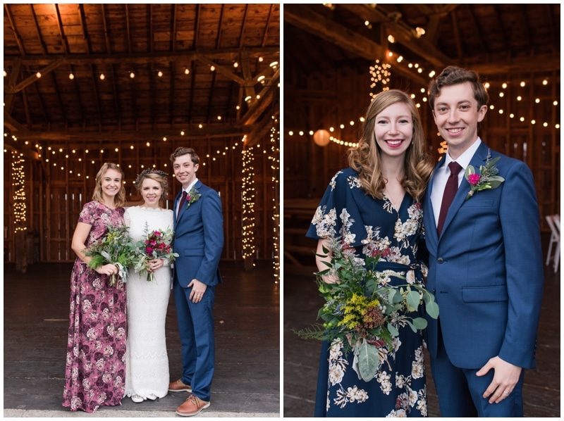 Romantic fall Armstrong Farms wedding by Madeline Jane Photography