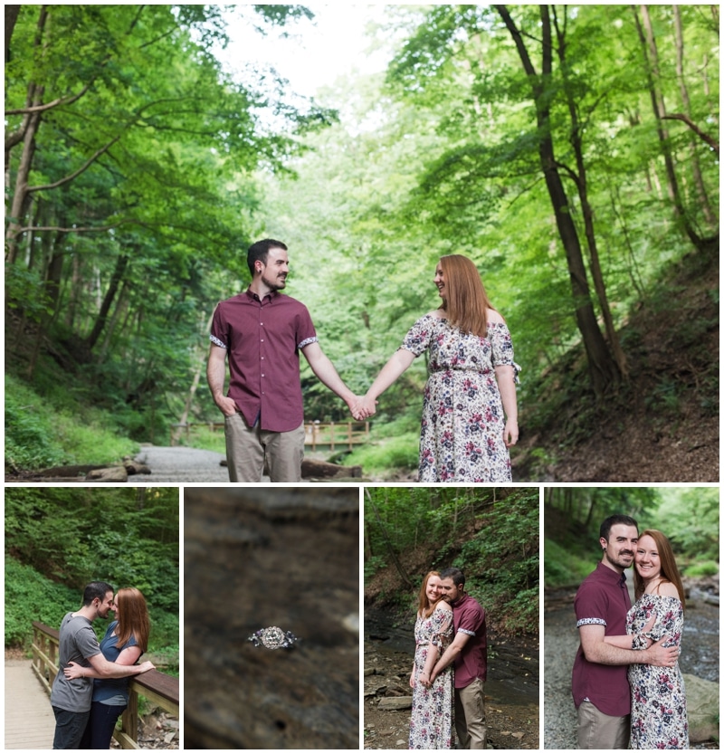Fall Run Park Engagement Session by Madeline Jane Photography