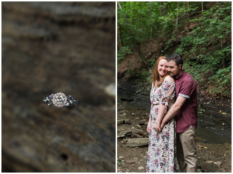 Fall Run Park Engagement Session by Madeline Jane Photography