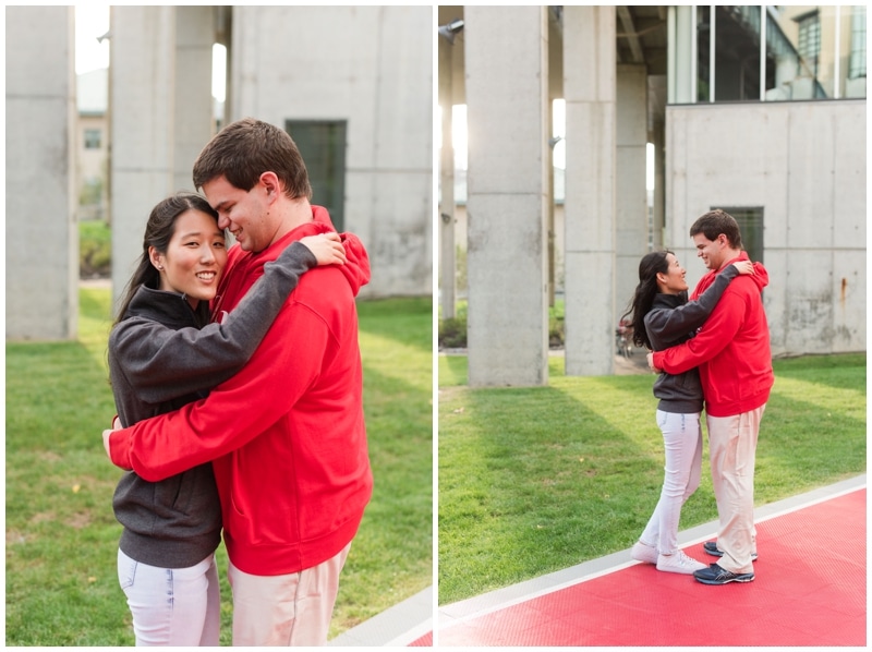 CMU engagement session by Madeline Jane Photography