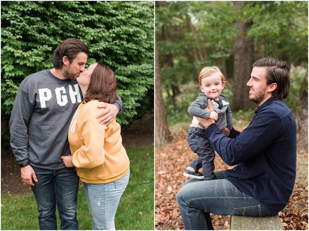 Pittsburgh backyard portrait session by Madeline Jane Photography