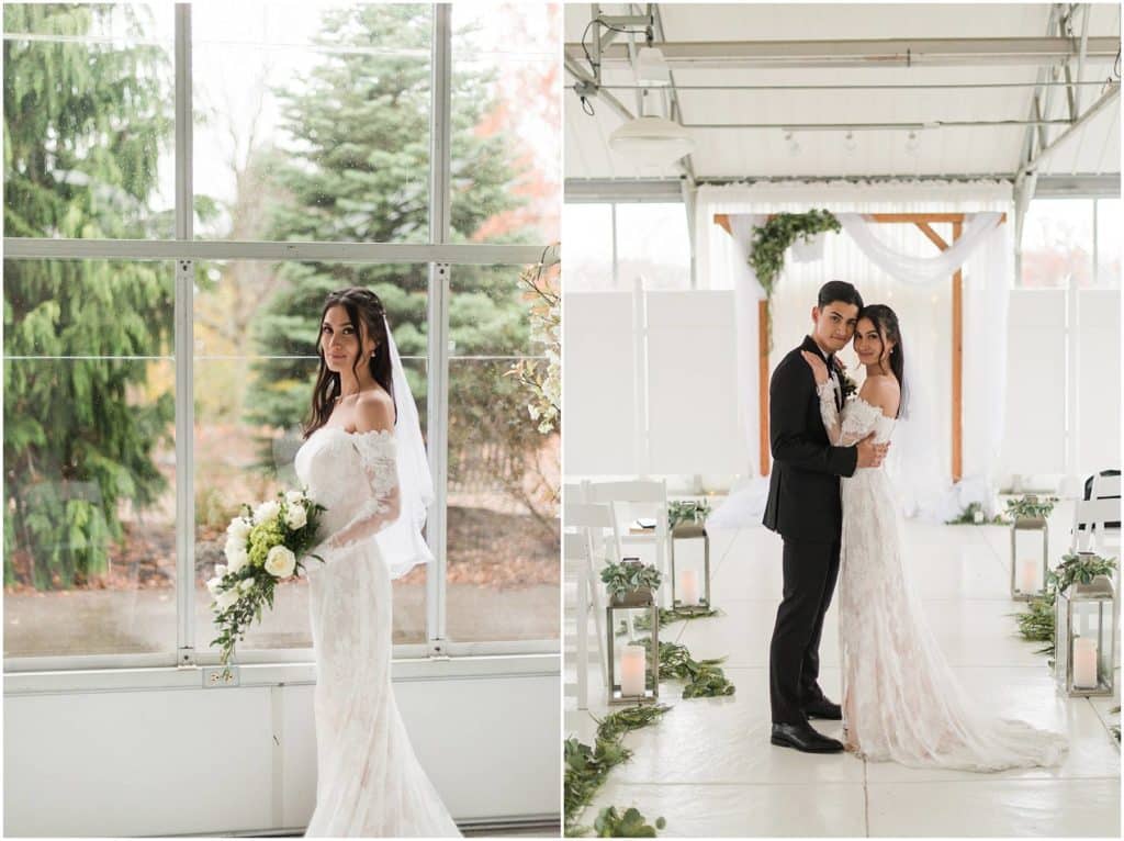 Atrium wedding by Madeline Jane Photography